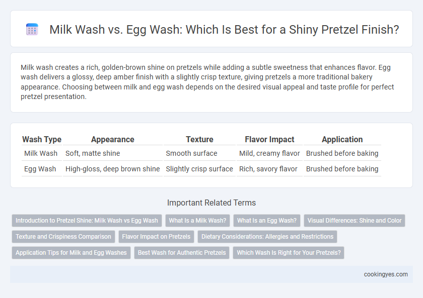 Milk Wash vs. Egg Wash: Which Is Best for a Shiny Pretzel Finish?