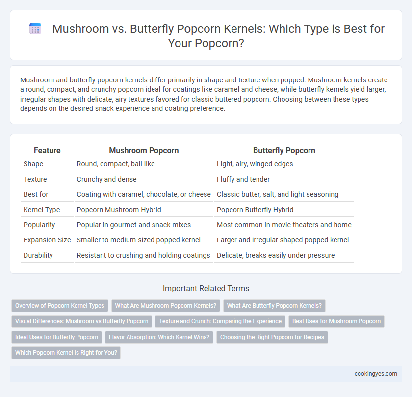 Mushroom vs. Butterfly Popcorn Kernels: Which Type is Best for Your Popcorn?