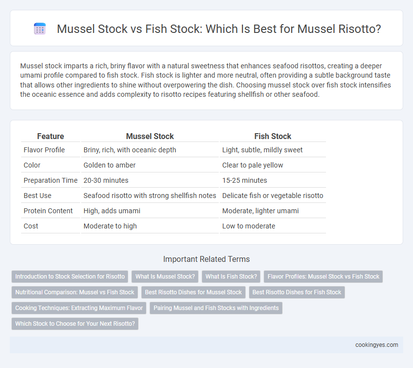 Mussel Stock vs Fish Stock: Which Is Best for Mussel Risotto?