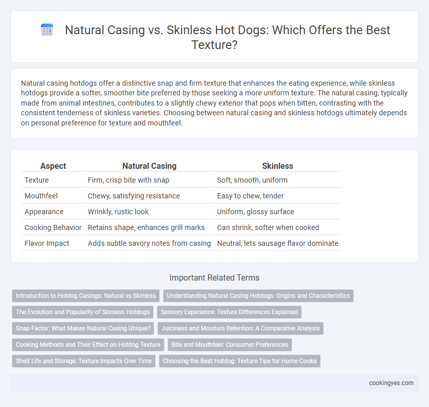 Natural Casing vs. Skinless Hot Dogs: Which Offers the Best Texture?