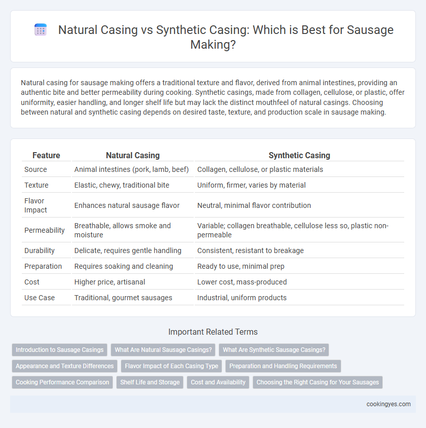 Natural Casing vs Synthetic Casing: Which is Best for Sausage Making?