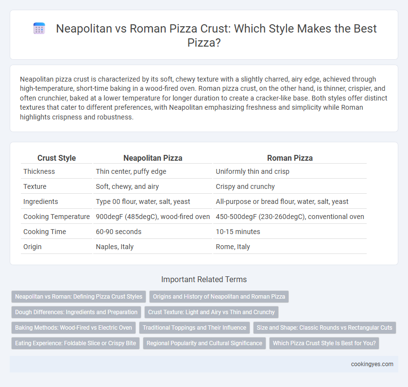 Neapolitan vs Roman Pizza Crust: Which Style Makes the Best Pizza?