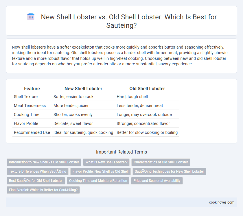 New Shell Lobster vs. Old Shell Lobster: Which Is Best for Sauteing?