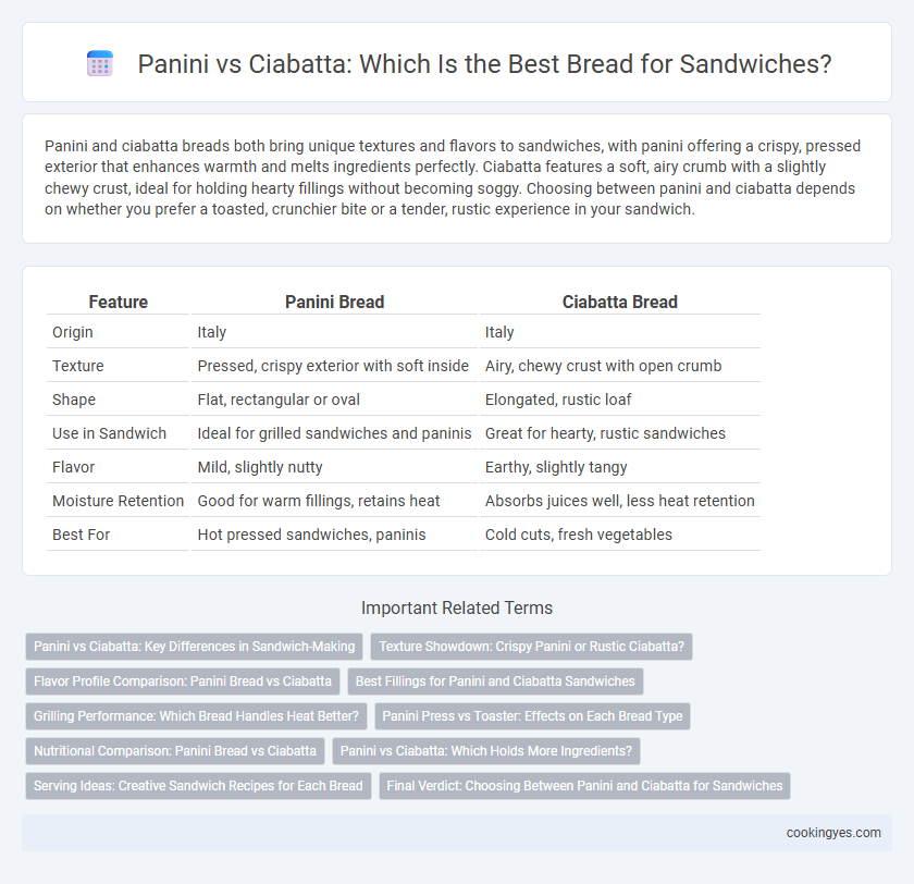 Panini vs Ciabatta: Which Is the Best Bread for Sandwiches?