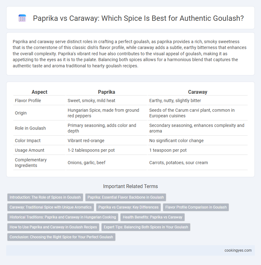 Paprika vs Caraway: Which Spice Is Best for Authentic Goulash?