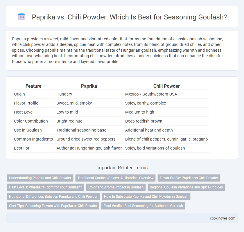 Paprika vs. Chili Powder: Which Is Best for Seasoning Goulash?