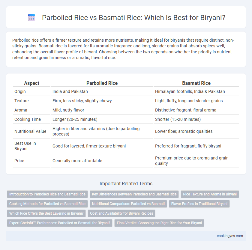 Parboiled Rice vs Basmati Rice: Which Is Best for Biryani?