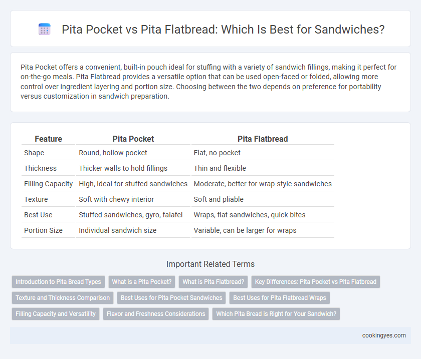 Pita Pocket vs Pita Flatbread: Which Is Best for Sandwiches?