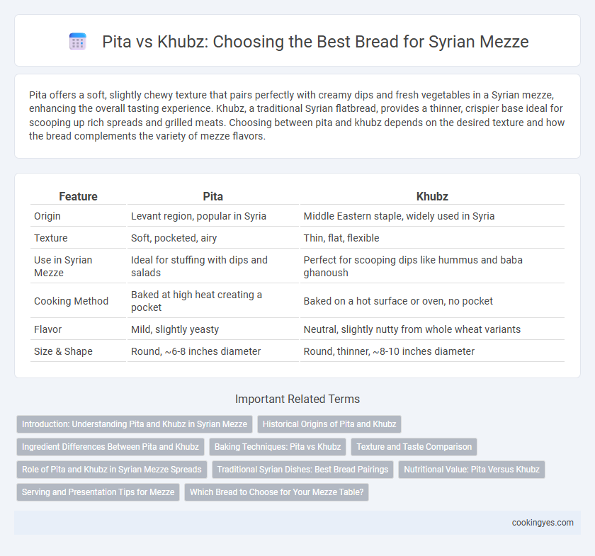 Pita vs Khubz: Choosing the Best Bread for Syrian Mezze