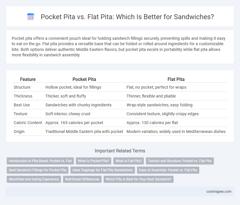 Pocket Pita vs. Flat Pita: Which Is Better for Sandwiches?