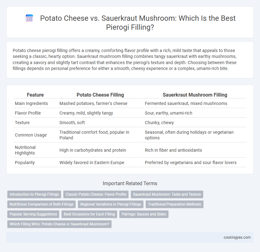Potato Cheese vs. Sauerkraut Mushroom: Which Is the Best Pierogi Filling?