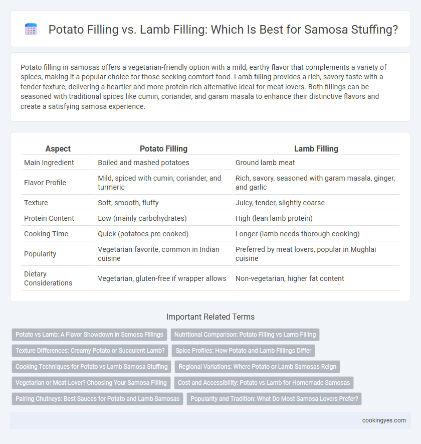 Potato Filling vs. Lamb Filling: Which Is Best for Samosa Stuffing?
