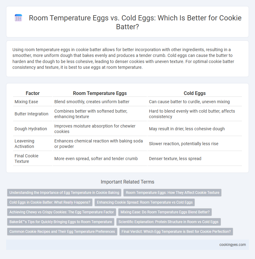 Room Temperature Eggs vs. Cold Eggs: Which Is Better for Cookie Batter?