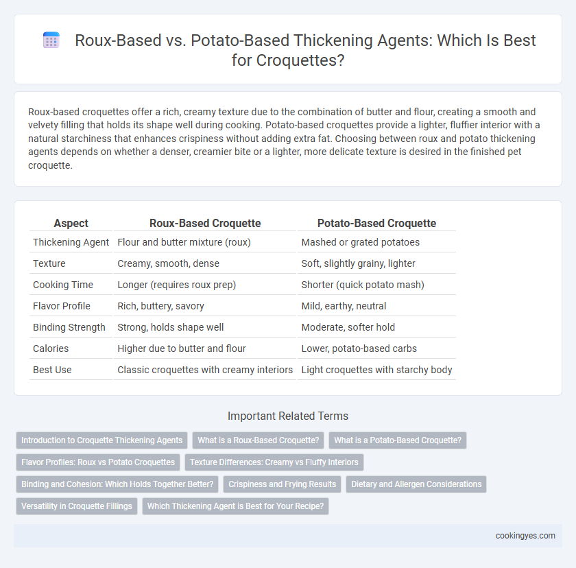 Roux-Based vs. Potato-Based Thickening Agents: Which Is Best for Croquettes?