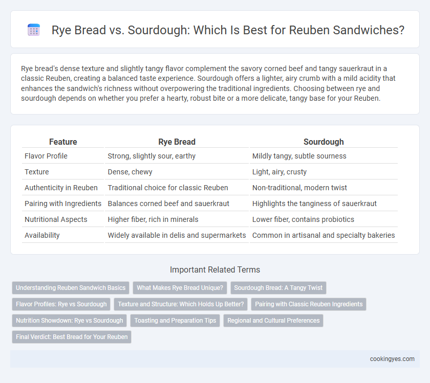 Rye Bread vs. Sourdough: Which Is Best for Reuben Sandwiches?
