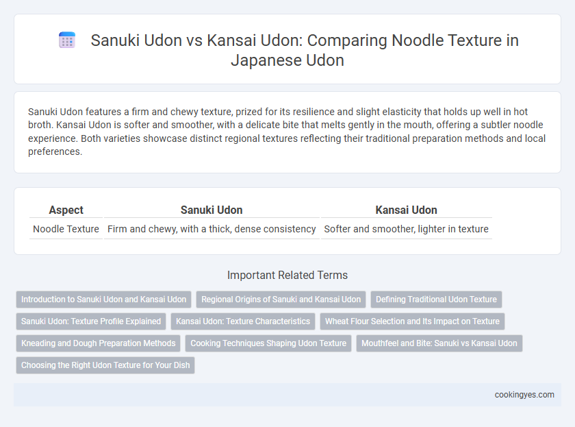 Sanuki Udon vs Kansai Udon: Comparing Noodle Texture in Japanese Udon