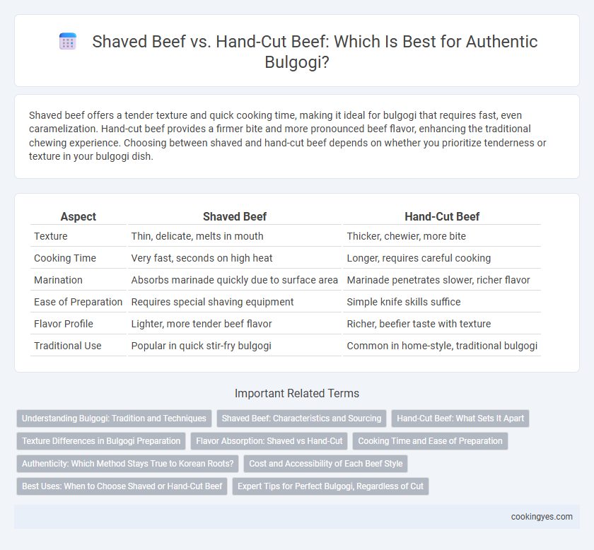 Shaved Beef vs. Hand-Cut Beef: Which Is Best for Authentic Bulgogi?