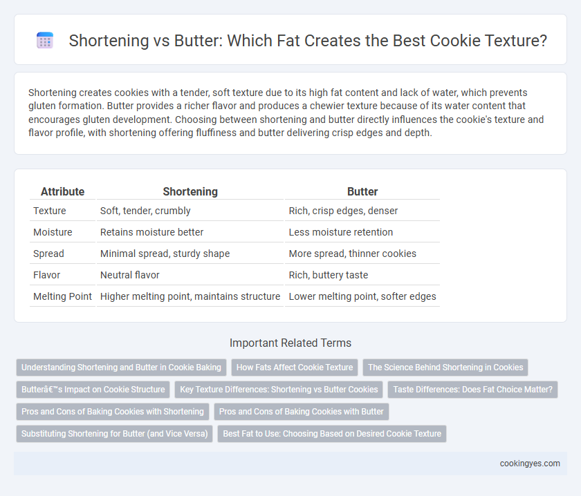Shortening vs Butter: Which Fat Creates the Best Cookie Texture?