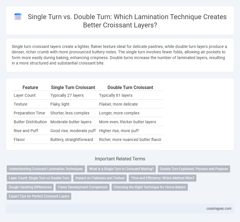 Single Turn vs. Double Turn: Which Lamination Technique Creates Better Croissant Layers?