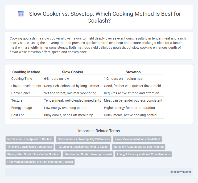 Slow Cooker vs. Stovetop: Which Cooking Method Is Best for Goulash?