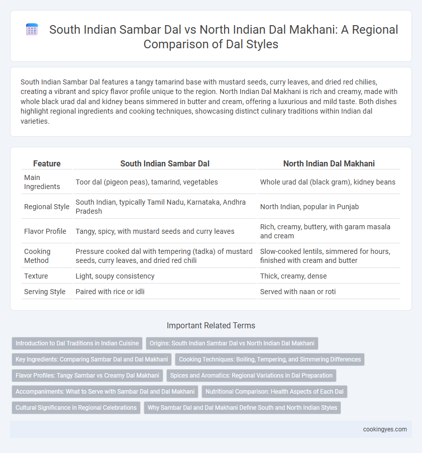 South Indian Sambar Dal vs North Indian Dal Makhani: A Regional Comparison of Dal Styles