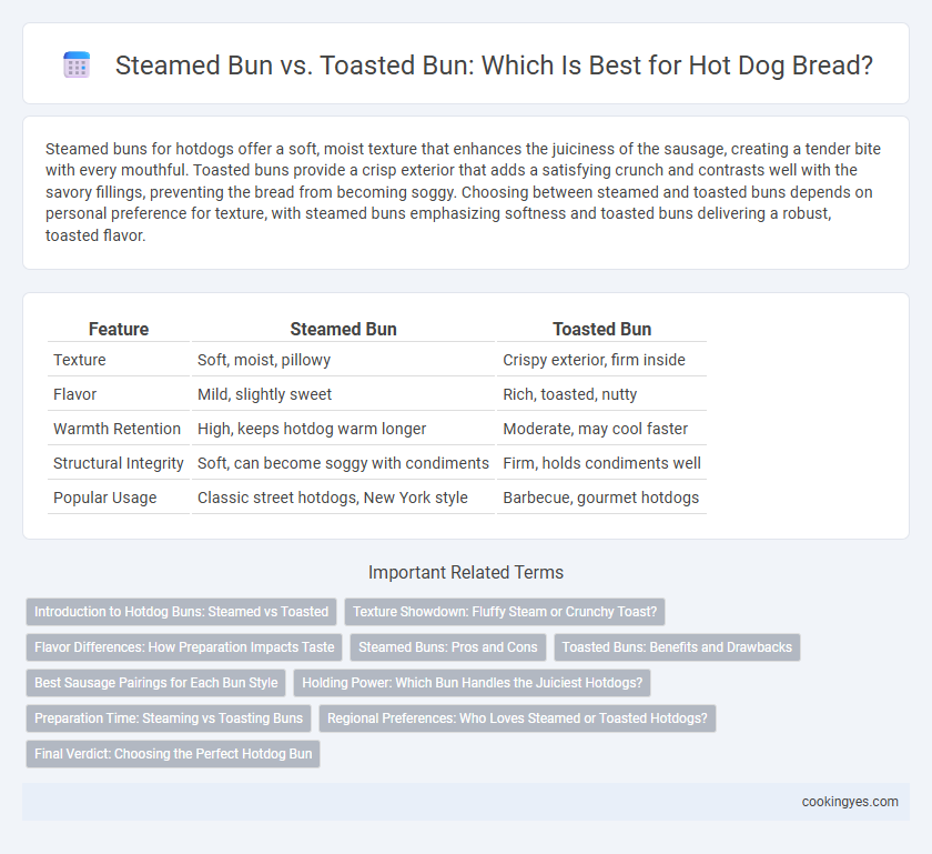 Steamed Bun vs. Toasted Bun: Which Is Best for Hot Dog Bread?