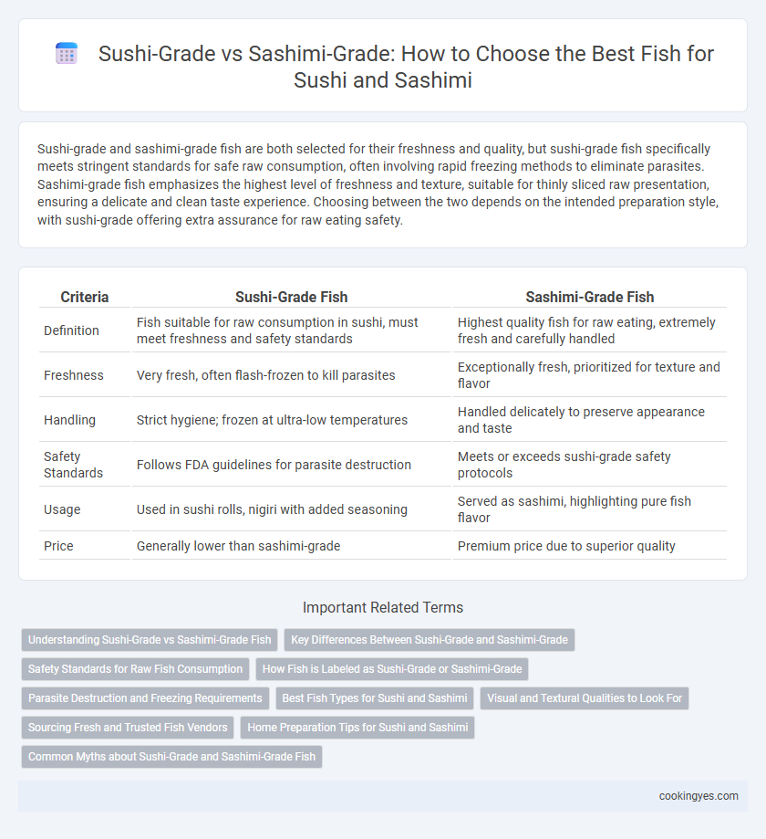 Sushi-Grade vs Sashimi-Grade: How to Choose the Best Fish for Sushi and Sashimi