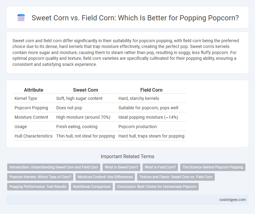 Sweet Corn vs. Field Corn: Which Is Better for Popping Popcorn?