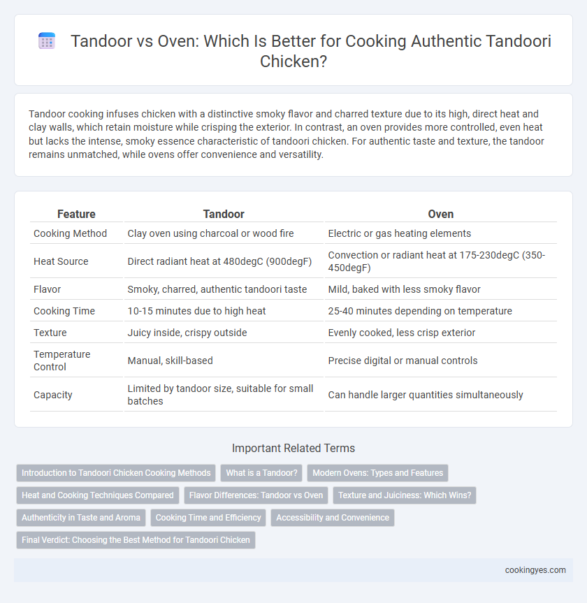 Tandoor vs Oven: Which Is Better for Cooking Authentic Tandoori Chicken?