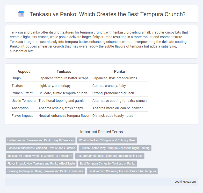Tenkasu vs Panko: Which Creates the Best Tempura Crunch?