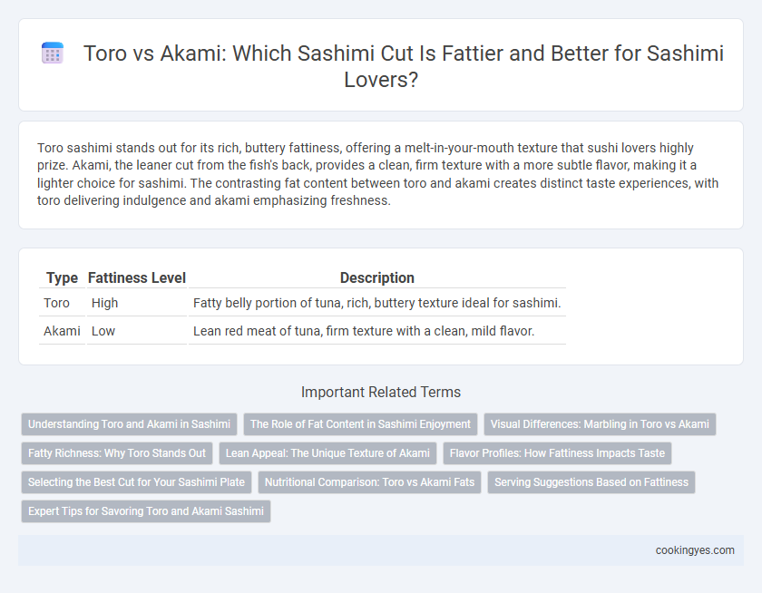 Toro vs Akami: Which Sashimi Cut Is Fattier and Better for Sashimi Lovers?