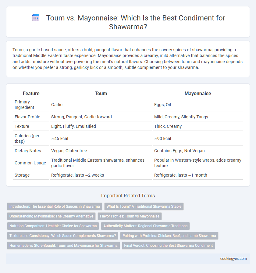 Toum vs. Mayonnaise: Which Is the Best Condiment for Shawarma?