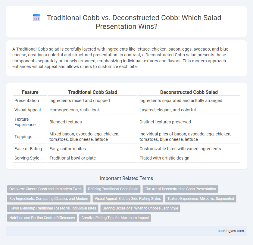 Traditional Cobb vs. Deconstructed Cobb: Which Salad Presentation Wins?