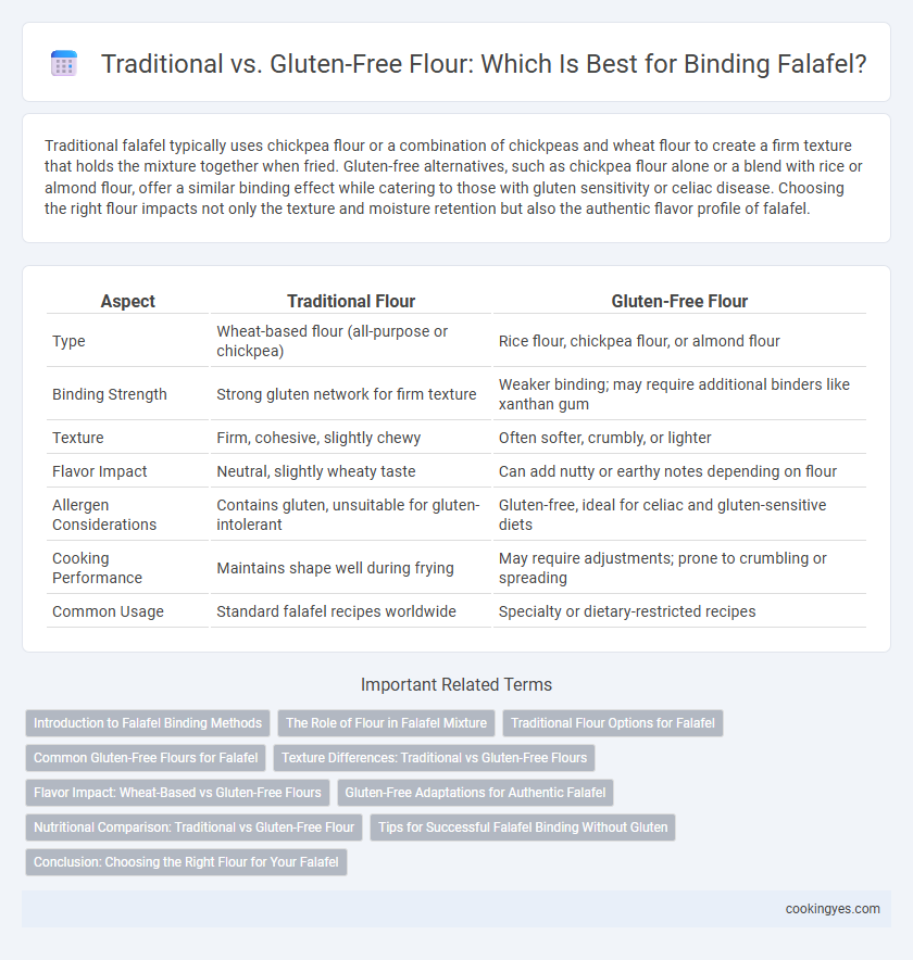 Traditional vs. Gluten-Free Flour: Which Is Best for Binding Falafel?