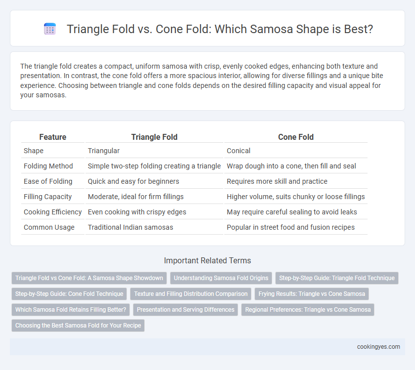Triangle Fold vs. Cone Fold: Which Samosa Shape is Best?