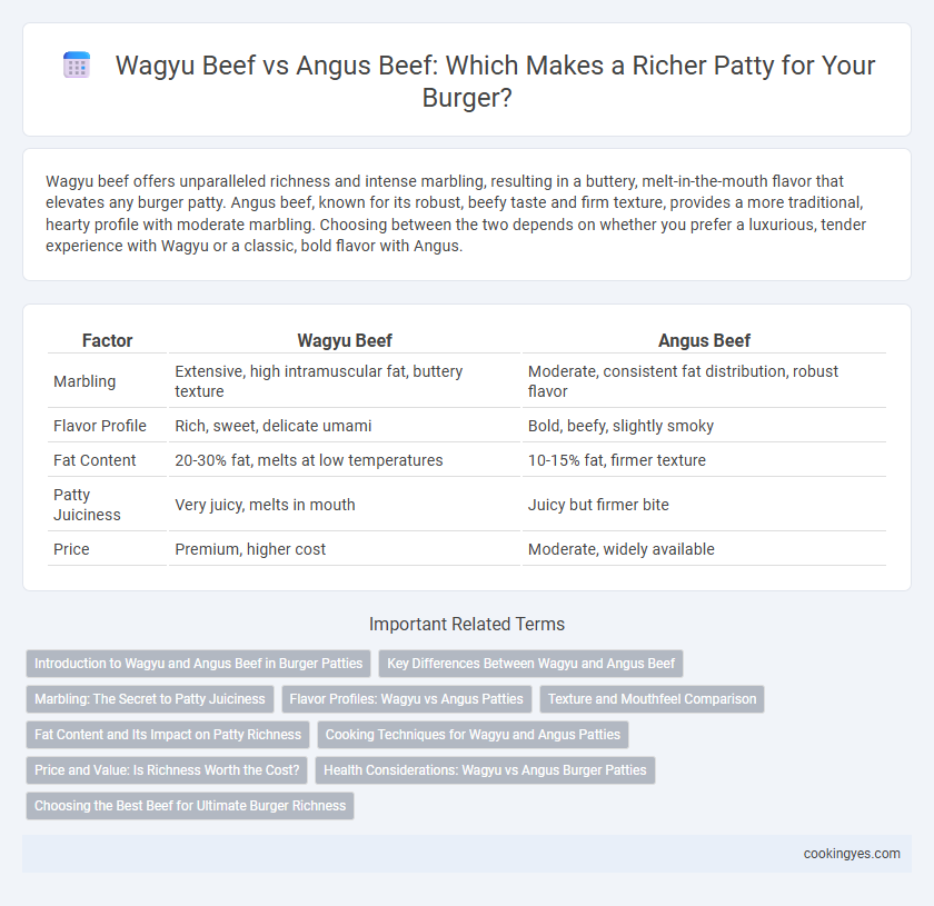 Wagyu Beef vs Angus Beef: Which Makes a Richer Patty for Your Burger?