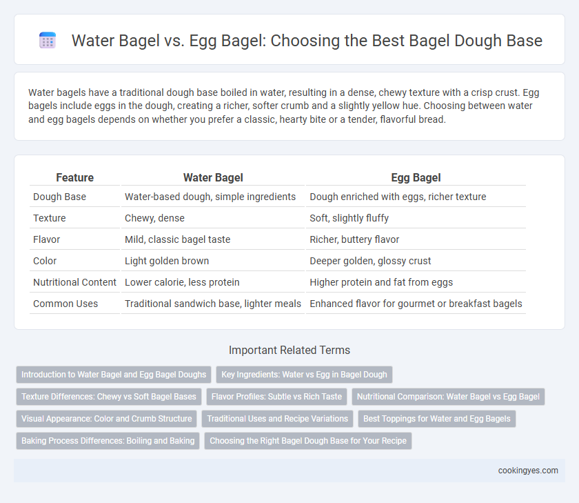 Water Bagel vs. Egg Bagel: Choosing the Best Bagel Dough Base