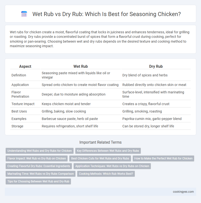 Wet Rub vs Dry Rub: Which Is Best for Seasoning Chicken?
