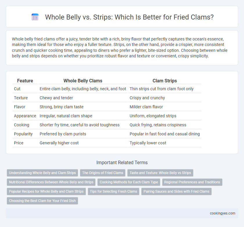 Whole Belly vs. Strips: Which Is Better for Fried Clams?