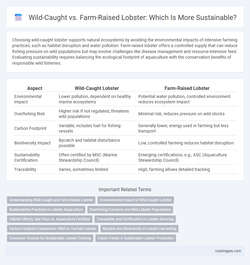 Wild-Caught vs. Farm-Raised Lobster: Which Is More Sustainable?