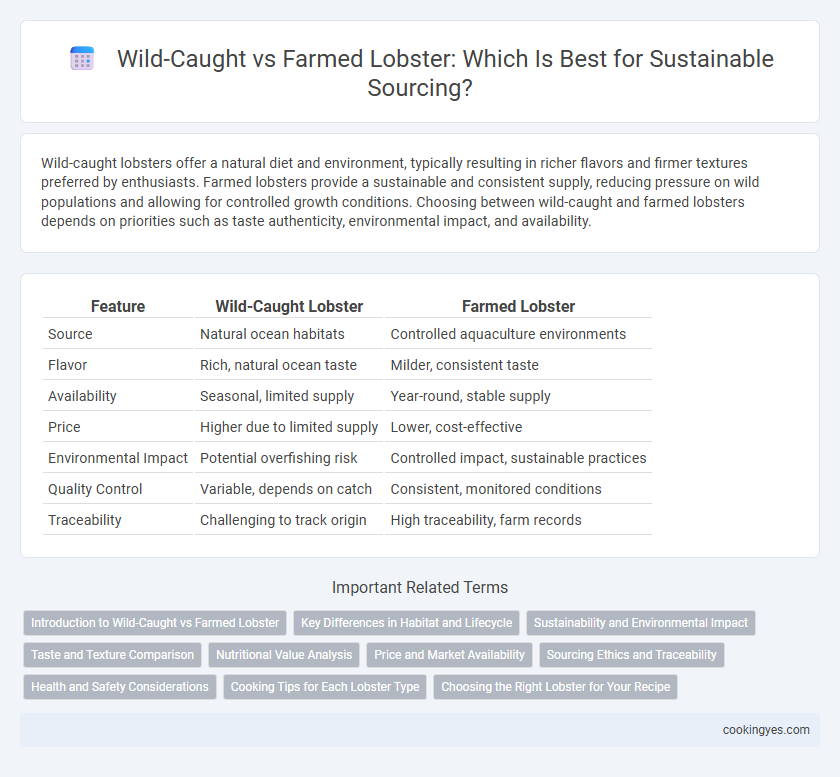 Wild-Caught vs Farmed Lobster: Which Is Best for Sustainable Sourcing?