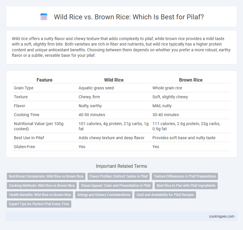 Wild Rice vs. Brown Rice: Which Is Best for Pilaf?