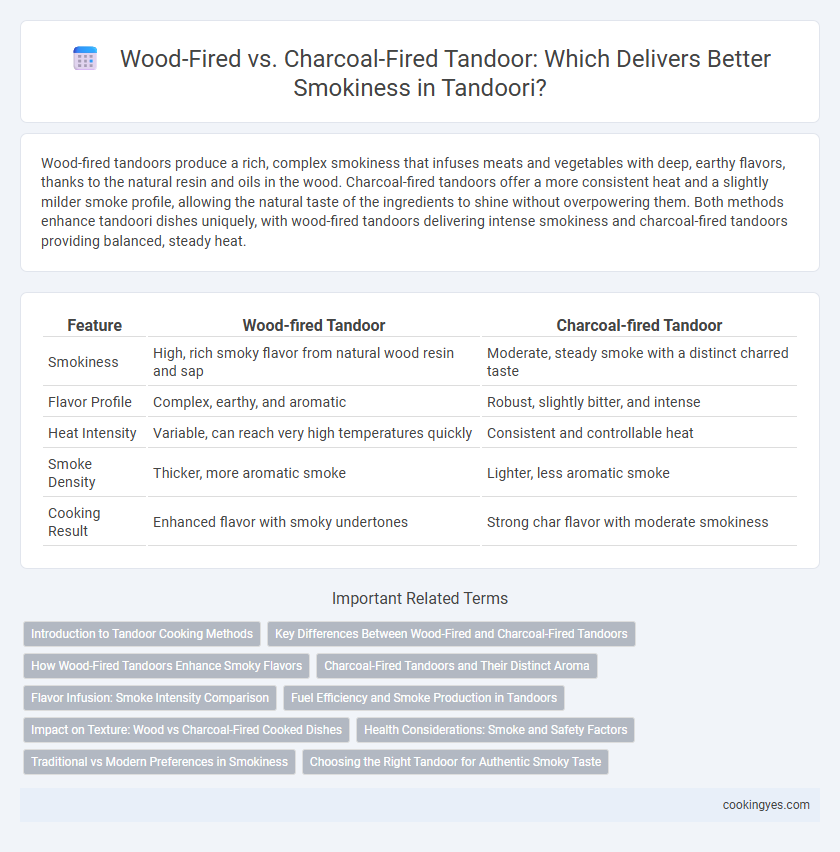Wood-Fired vs. Charcoal-Fired Tandoor: Which Delivers Better Smokiness in Tandoori?