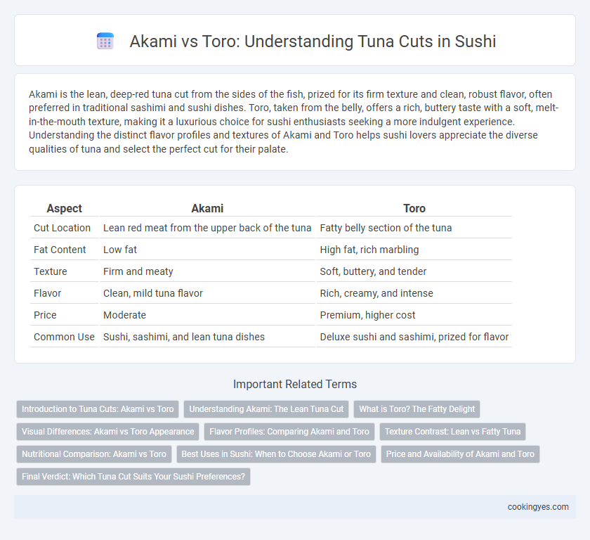 Akami vs Toro: Understanding Tuna Cuts in Sushi