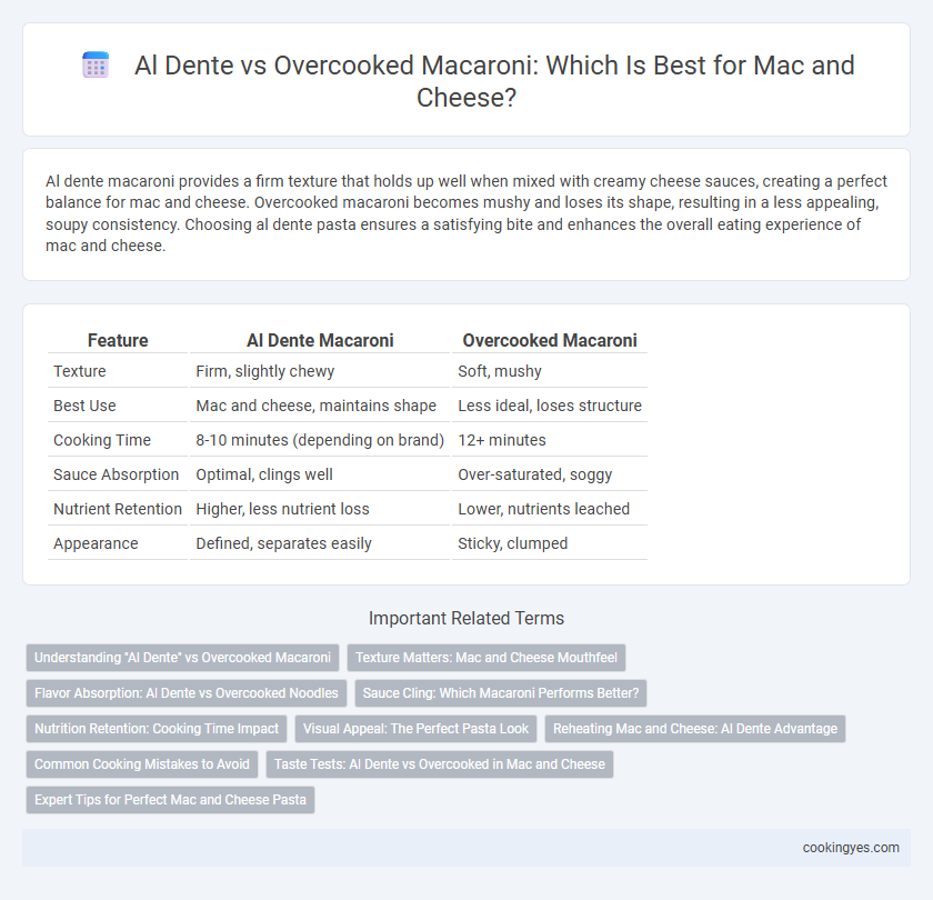 Al Dente vs Overcooked Macaroni: Which Is Best for Mac and Cheese?