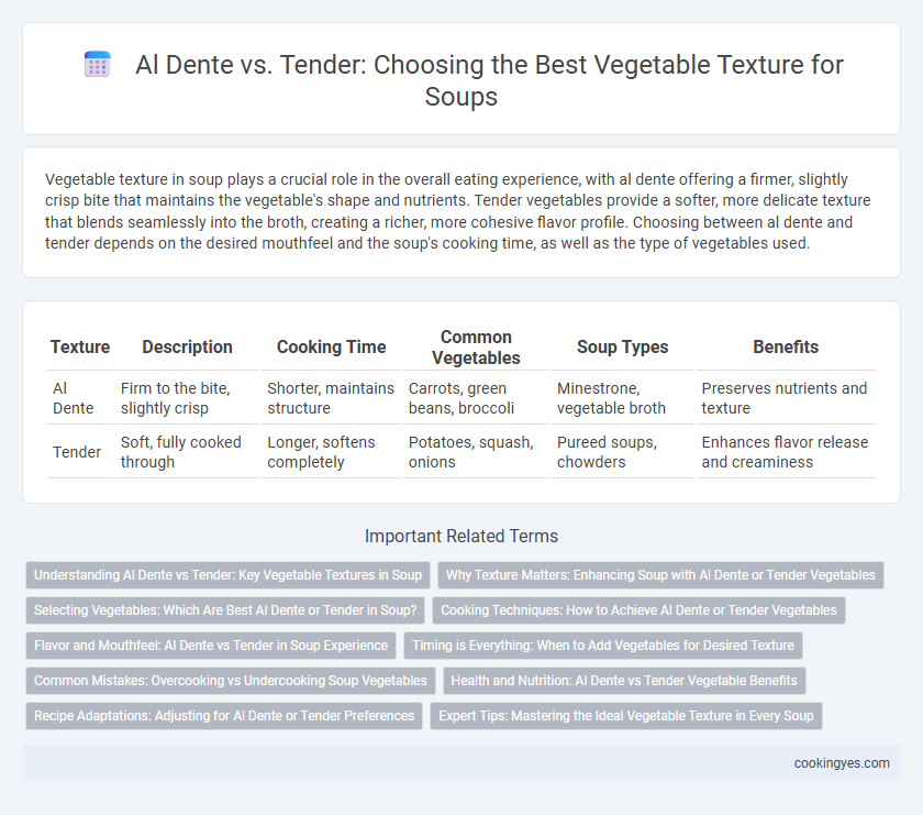 Al Dente vs. Tender: Choosing the Best Vegetable Texture for Soups