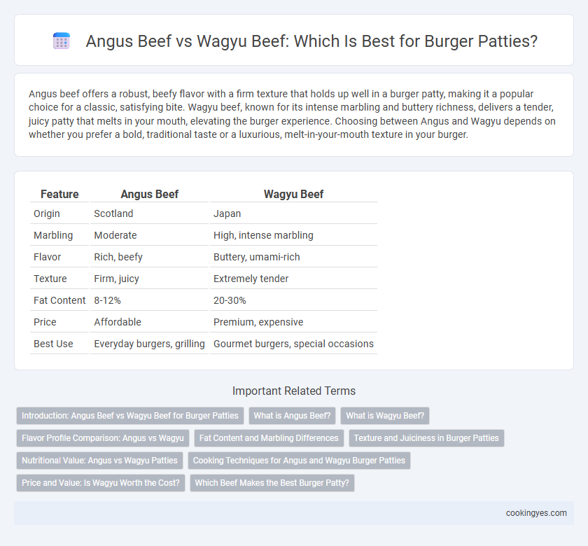 Angus Beef vs Wagyu Beef: Which Is Best for Burger Patties?