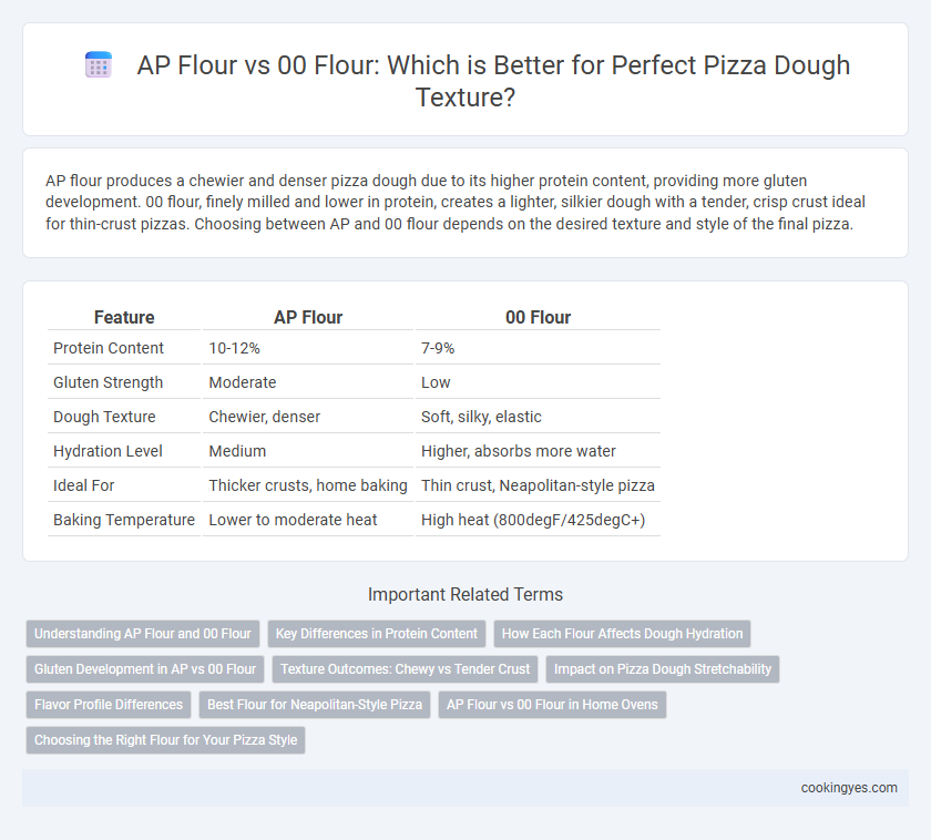 AP Flour vs 00 Flour: Which is Better for Perfect Pizza Dough Texture?