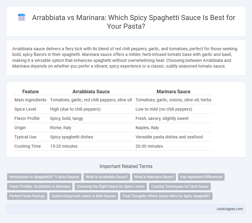 Arrabbiata vs Marinara: Which Spicy Spaghetti Sauce Is Best for Your Pasta?