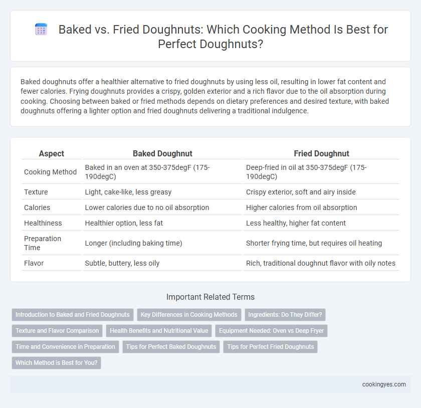 Baked vs. Fried Doughnuts: Which Cooking Method Is Best for Perfect Doughnuts?